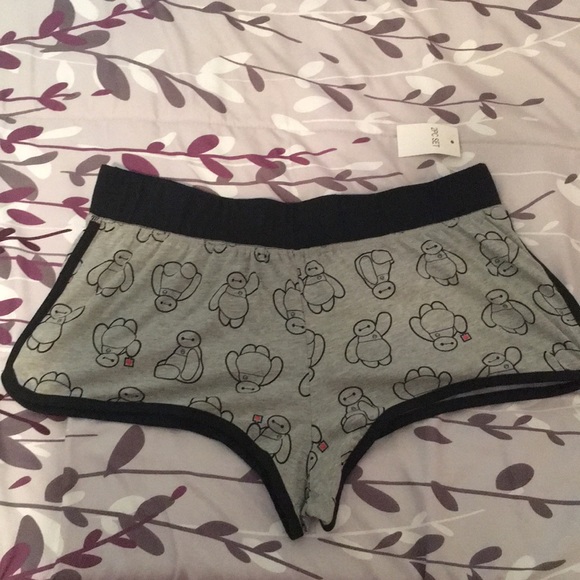 NEW Big Hero 6 Baymax Pajama Shorts - Picture 1 of 6